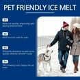 thumbnail image 6 of Pet-Friendly Snow Melting Agent, Safe for Concrete, Quick Ice Melt for Driveways & Walkways, Odorless, Non-Slip, Ideal for Home & Pet Areas, Efficient & Gentle Formula, Easy to Use, 5 lb Pack, 6 of 9