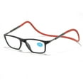 thumbnail image 2 of Magnetic Reading Glasses for Men and Women Reading Glasses Hang Neck Computer Readers with Soft Foldable Band, 2 of 9