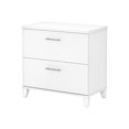 thumbnail image 1 of Bush Furniture Somerset 2 Drawer Lateral File Cabinet in White, 1 of 6
