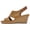 Tan, variant on Janna Perf Sling Women's Tan Sandals 6W
