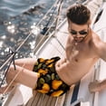 thumbnail image 2 of luoweisi Men's Beach Shorts Quick Dry Swim Trunks with Mesh Lining Pear XL, 2 of 5