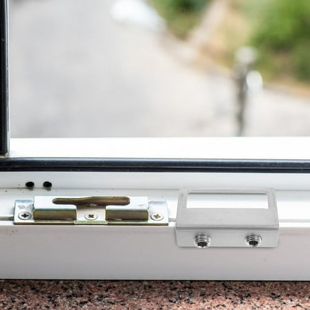 UPOUART Adjustable Sliding Window with Key, No Drill Installation for Use