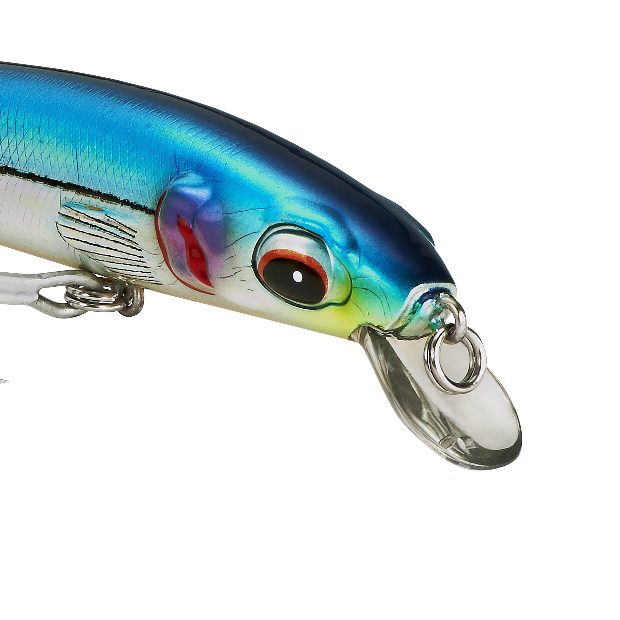 Bomber Long Shot Minnow Crankbait 6" Baby Bluefish 1 3/16 oz.