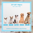 thumbnail image 3 of Almohadillas de entrenamiento para mascotas SUGUNING, 60 unidades, extra grandes, 32 x 36 pulgadas, 3 of 7