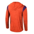 thumbnail image 3 of Men's Colosseum Orange Clemson Tigers Dozer Half-Zip Windshirt, 3 of 3