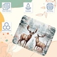 thumbnail image 3 of Elk Square Mouse Pad, 8.3x9.8 Inch, Non-Slip Rubber Bottom, Printed Desk Mat for Office and Gaming, 3 of 6