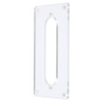 thumbnail image 3 of Guitar Pickup Cover, Silver Acrylic Easy Installation Rustproof Guitars Pickups Mounting  Sturdy With 4 Corner Screw Holes For Instrument, 3 of 8