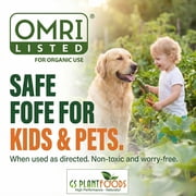GS Plant Foods Organic Kelp Fertilizer Boost - Seaweed Extract, Plant-Based, OMRI Certified, Concentrated, Easy to Mix, Natural and Organic Solution for Gardens, Lawns, and Soil, 1 Quart, Liquid.