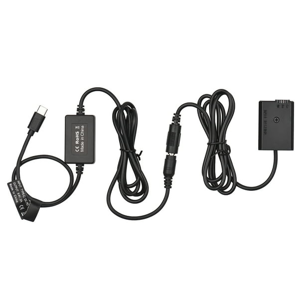 C PD USB Tipo C Cable A NP-FW50 Batería Dummy DC Reemplazo Para A7S2 A7S A7 II R RII A7M2 A6000 A6300 A6500 A7000