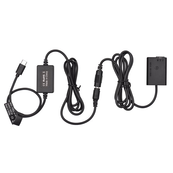 C PD USB Tipo C Cable A NP-FW50 Batería Dummy DC Reemplazo Para A7S2 A7S A7 II R RII A7M2 A6000 A6300 A6500 A7000