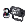 thumbnail image 1 of Luz de fiesta DJ Disco Light, activada por sonido 120 patrones RGB Proj, 1 of 5