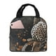 thumbnail image 1 of Easygdp Leopard On Tree Branch Bolsa Térmica Premium - Tela Oxford Impermeable, Gran Capacidad, Bolsillo Frontal, Unisex para Trabajo, Escuela, Actividades al Aire Libre y Picnics, 1 of 8
