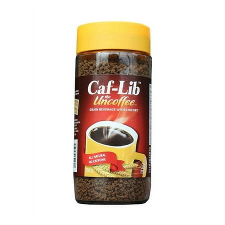 Caf-Lib Original Blend Coffee Alternative with Barley and Chicory 150g/5.3 oz