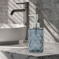 thumbnail image 6 of Unique Bargains 1 Pc Durable Diamond-shaped Soap Dispenser 11.16oz Gray Silver Tone, 6 of 6