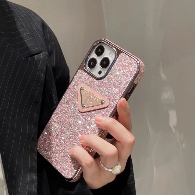 Funda Para iPhone 14 Pro Max Alta Moda Purpurina Teléfono Móvil Para 13 12 11