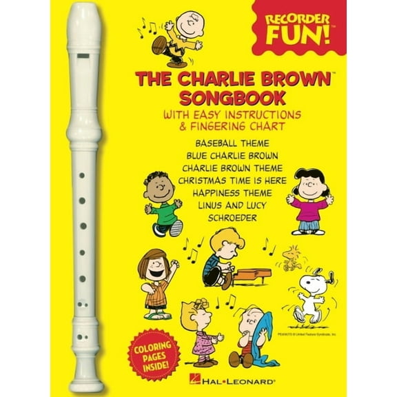 The Charlie Brown(tm) Songbook - Recorder Fun!: Book/Recorder Pack, (Paperback)