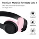 thumbnail image 5 of Funda de silicona jixopn para auriculares inalámbricos Beats Solo 4, resistente al sudor, antiarañazos, impermeable y con almohadillas protectoras., 5 of 8