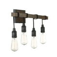 thumbnail image 4 of Burgess 4-Light Bathroom Vanity Light in Durango, 4 of 4