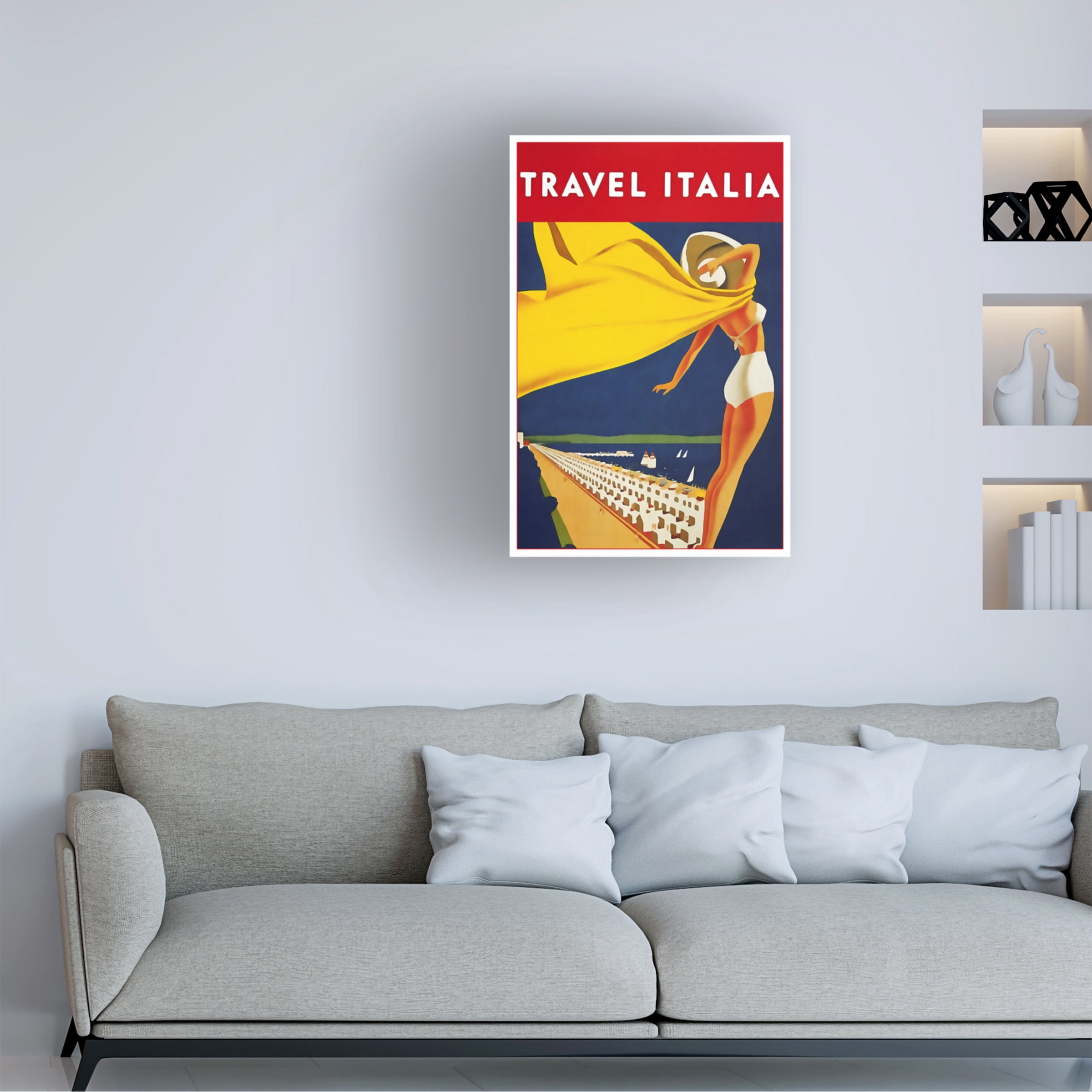Trademark Fine Art 'Travel 40' Canvas Art by Vintage Lavoie