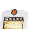 thumbnail image 2 of Brentwood Kool Zone H-Q1000Q 1,000-Watt-Max Portable Quartz Space Heater, White, 2 of 6