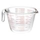 thumbnail image 1 of Vaso medidor Amazon Basics de vidrio, 2 litros, transparente, 8 tazas, 1 of 3