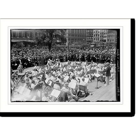 Historic Print, Goldman and Band, 16" x 20"