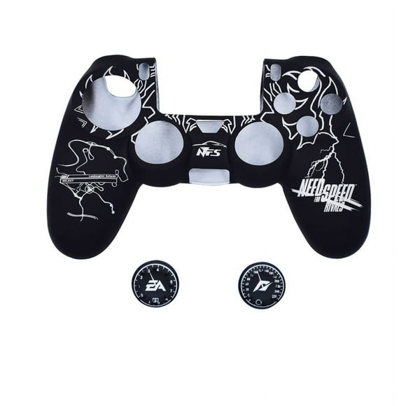 PS4 Controller Skins ,Silicone Controller Cover Skin Protector Compatible /PS4 Slim/PS4 Pro Controller (Thumb Cap Grip x 2)