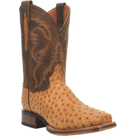 

Men s Dan Post Kershaw Ostrich Boots Handcrafted Saddle
