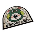 thumbnail image 2 of Front Doormats Rug, Washable PVC Cute Bear Door Mats  For Kitchen Green, 2 of 8