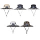 thumbnail image 5 of Sombrero de vaquero Moyic con ventilador solar Carga USB, 5 of 6