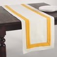 thumbnail image 4 of Saro Crete Banded Table Runner, 4 of 4