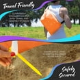 thumbnail image 5 of Nevlers Orange Inflatable Lounger with Travel Bag and Pockets, 5 of 9