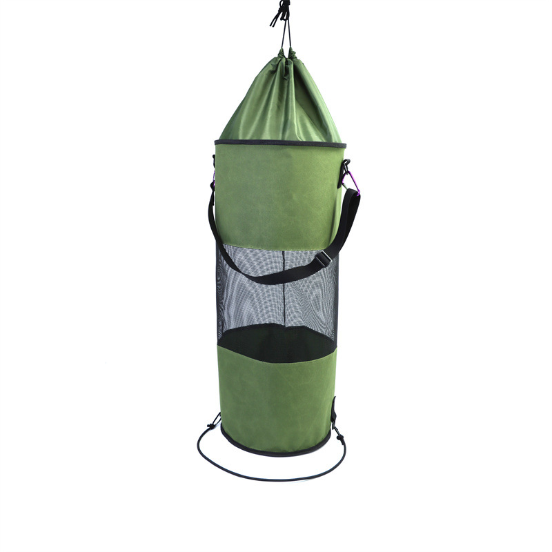 Portable Boat Trash Can, Reusable Trash Bag, Boating Equipment, Boat