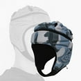 thumbnail image 1 of Protection de Tête Souple en EVA Haute Densité pour Rugby, Couvre-Chef, Soccer, Hockey, Planche à Roulettes, Protectrice, Colorée, Colorée, 1 of 10