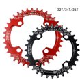thumbnail image 3 of Sonducket Rueda de cadena Universal para bicicleta de montaña, ruedas de cadena de aleación de aluminio, modificaciones de reparación de paso de Ciclismo Rojo 34T Sonducket OD025956-05, 3 of 6