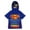 Superman, variant on DC Comics The Flash Hooded T-Shirt with Mask and Cape (Toddler Boys & Little Boys)