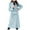 BU2, variant on PMVFHDE Trench Coat Women Solid Color Elegant Autumn Winter Minimalist Double- Long Sleeve Notch Lapel Long Coat BU2,XL