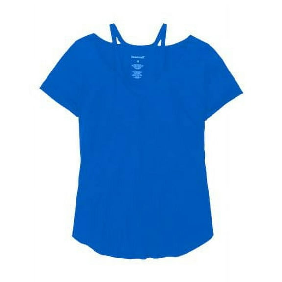 Boxercraft T53 Ladies Moxie Tee-Royal-M