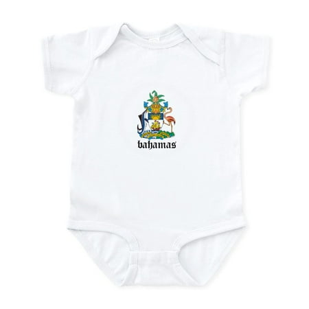 

CafePress - Bahamian Coat Of Arms Seal Infant Bodysuit - Baby Light Bodysuit Size Newborn - 24 Months