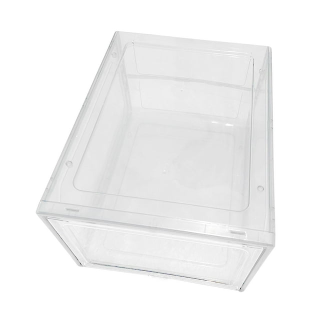 GUOOL Organisateur de Chaussures Contenant pour Chaussures Boîte de Rangement pour Chaussures Antipoussière Rangement pour Chaussures Empilable Transparent
