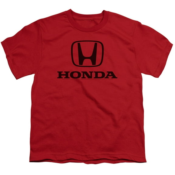 Honda - Standard Logo - Youth Short Sleeve Shirt - Small