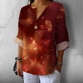 thumbnail image 3 of Camisas Domirica, casual, de lino, manga 3/4, mujer 2025, 3 of 3