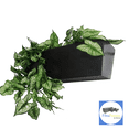 thumbnail image 2 of Maceta de fibra de vidrio FibraFormas Jardinera de Pared Grande Chocolate, 2 of 4