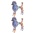 thumbnail image 1 of 2x Resina Perro Adorno Estatua Estatuilla Animales Coche, 1 of 8