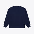 thumbnail image 2 of Women's Mitchell & Ness  Navy Atlanta Braves Script Sweatshirt, 2 of 5