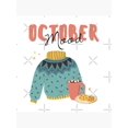 thumbnail image 7 of Ryan; October Mood Autumn Throw Pillow with Fall Leaves Design for Seasonal Couch, Living Room, Office Decor, 7 of 7