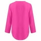 thumbnail image 5 of Qucoqpe - Camisetas de cuello en V con cremallera frontal para mujer, túnica holgada lisa de manga 3/4, blusa informal enrollable, sudadera tipo jersey, tops informales de negocios, 5 of 6