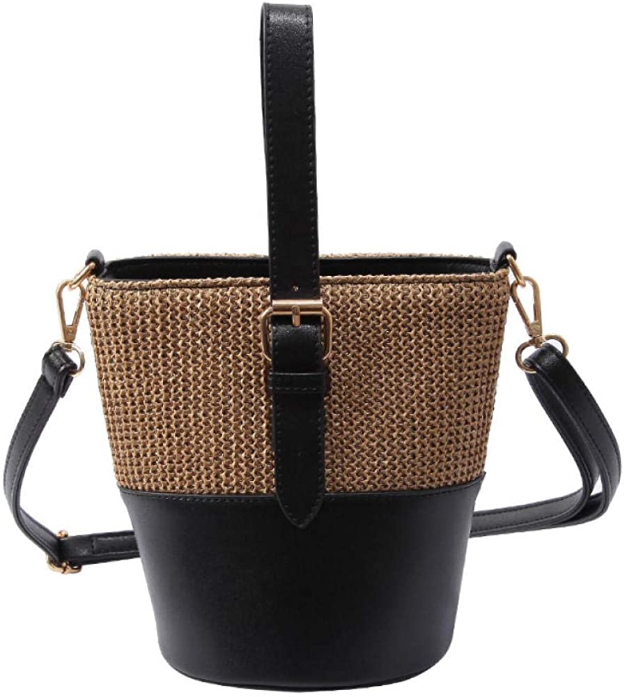 crossbody straw bolsa