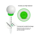 thumbnail image 4 of facefd Plastic Golfs Tee Holder Adjustable Height Gift Lightweight and Waterproof Outdoor Lightweight Mini Golfing Stud Training Aids Balls Nail Orange, 4 of 9
