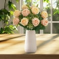 thumbnail image 5 of Ramo de flores realista para el hogar. Arreglos florales artificiales a tamaño real para el salón, bodas y, 5 of 5